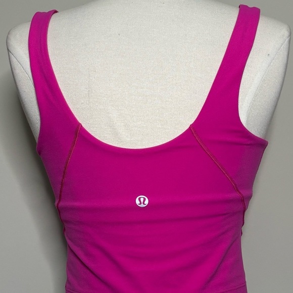 Lululemon Align Tank Top Light Support Hot Pink, Size 4 - Picture 5 of 6